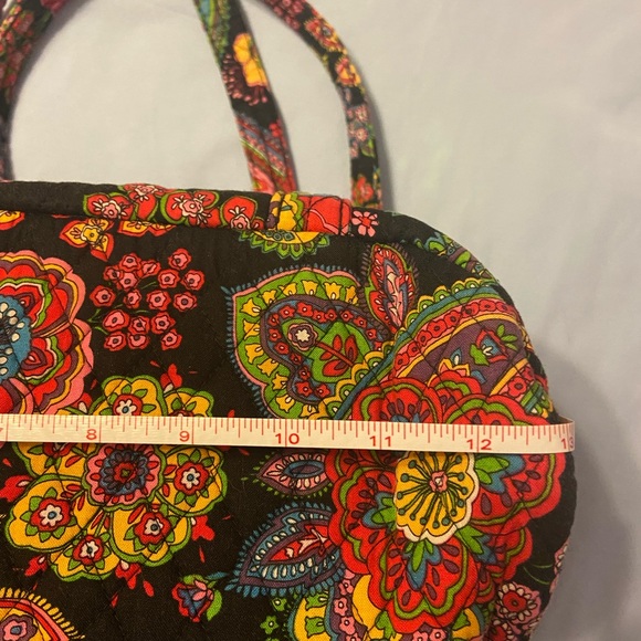 Vera Bradley Retired "Symphony in Hue" Large quilted Tote Bag - Picture 6 of 7